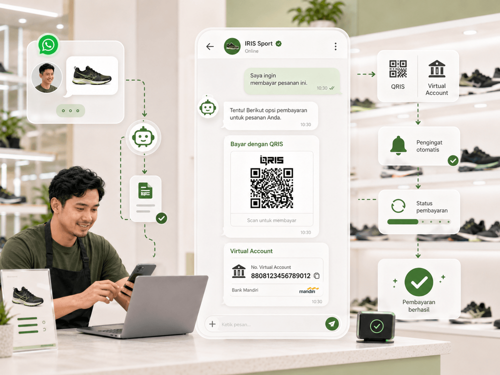 Dari Percakapan ke Pembayaran Otomatis dengan Chatbot AI